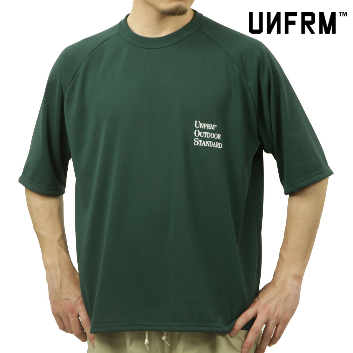 ��˥ե����� �����ȥɥ� ����������� ��� ȾµT����� ��������Ź UNFRM OUTDOOR STANDARD ���롼�ͥå� �ɥ饤 T����� TRY COOL 1/2 HEAVY WEIGHT U.O.S EMB RAGLAN DRY T-SHIRT 8483-DN DARK GREEN AB9B B1C C1D D1E E08F
