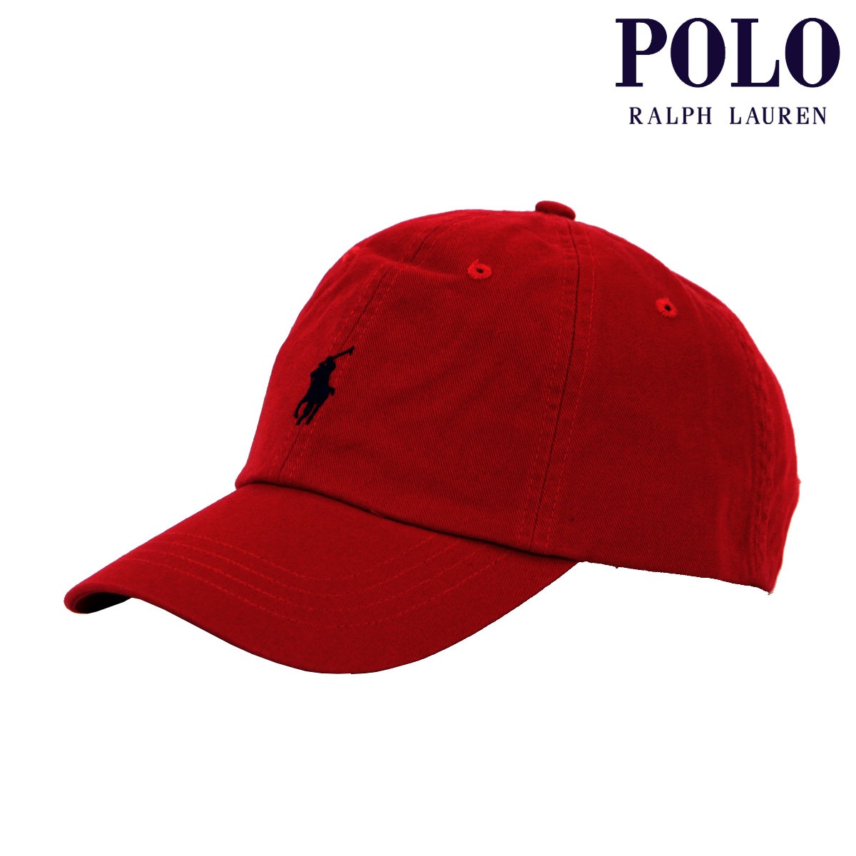 �ݥ� ���ե������ ��� ��ǥ����� ����å� ������ POLO RALPH LAUREN ˹�� ���� �ݥˡ� CLASSIC SPORTS CAP RED 710548524