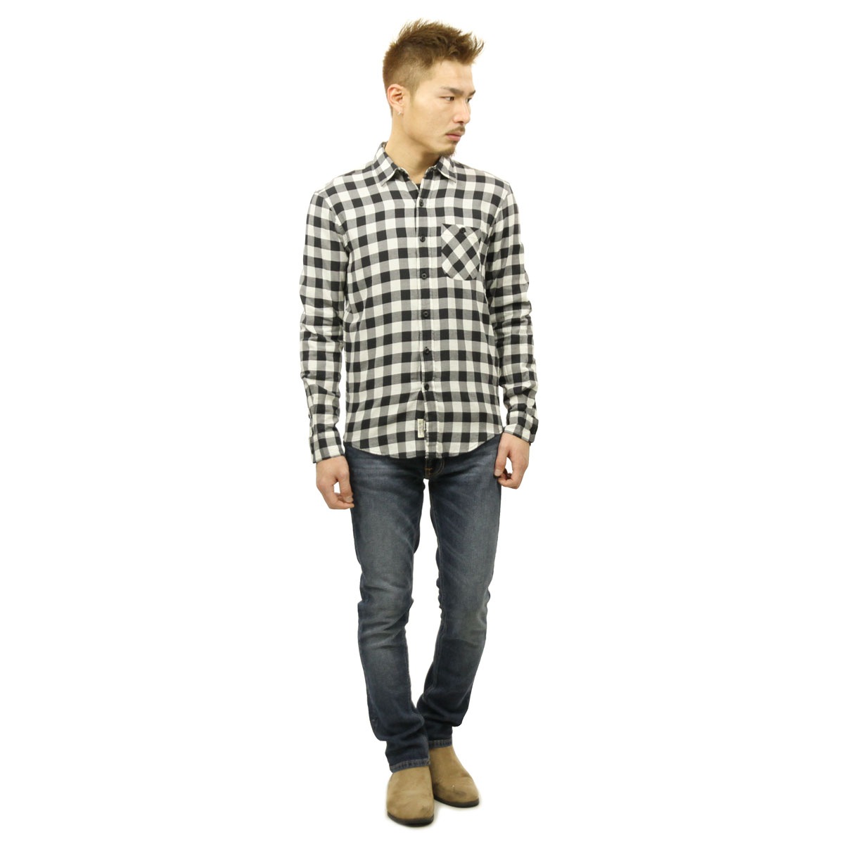����ꥫ�󥤡����� ����� ��� ������ AMERICAN EAGLE Ĺµ����� �ܥ�������󥷥��  AEO CLASSIC PLAID SHIRT 2153-9833-001 A04B B1C C1D D6E E13F