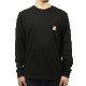 �����ϡ��� ��� ĹµT����� ������ CARHARTT WIP ���롼�ͥå� ���� �ݥ�T ����T LONG SLEEVE POCKET T-SHIRT BLACK I030437 89XX AB0B B1C C1D D2E E13F