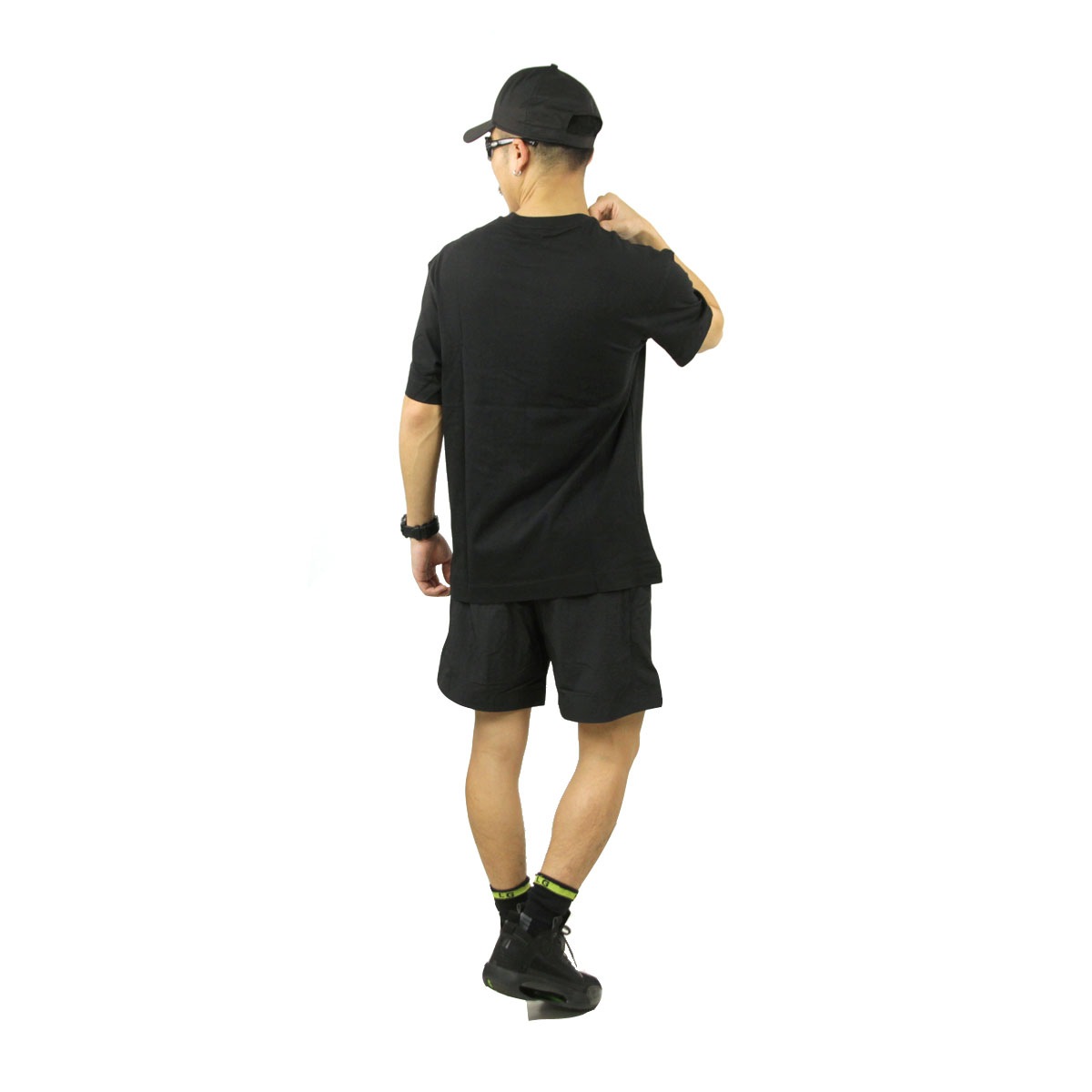 磻꡼ T   Y-3 ȾµT 롼ͥå T U SQUARE LOGO SS TEE HB3332 BLACK A51B B1C C1D D1E E13F