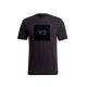 磻꡼ T   Y-3 ȾµT 롼ͥå T U SQUARE LOGO SS TEE HB3332 BLACK A51B B1C C1D D1E E13F
