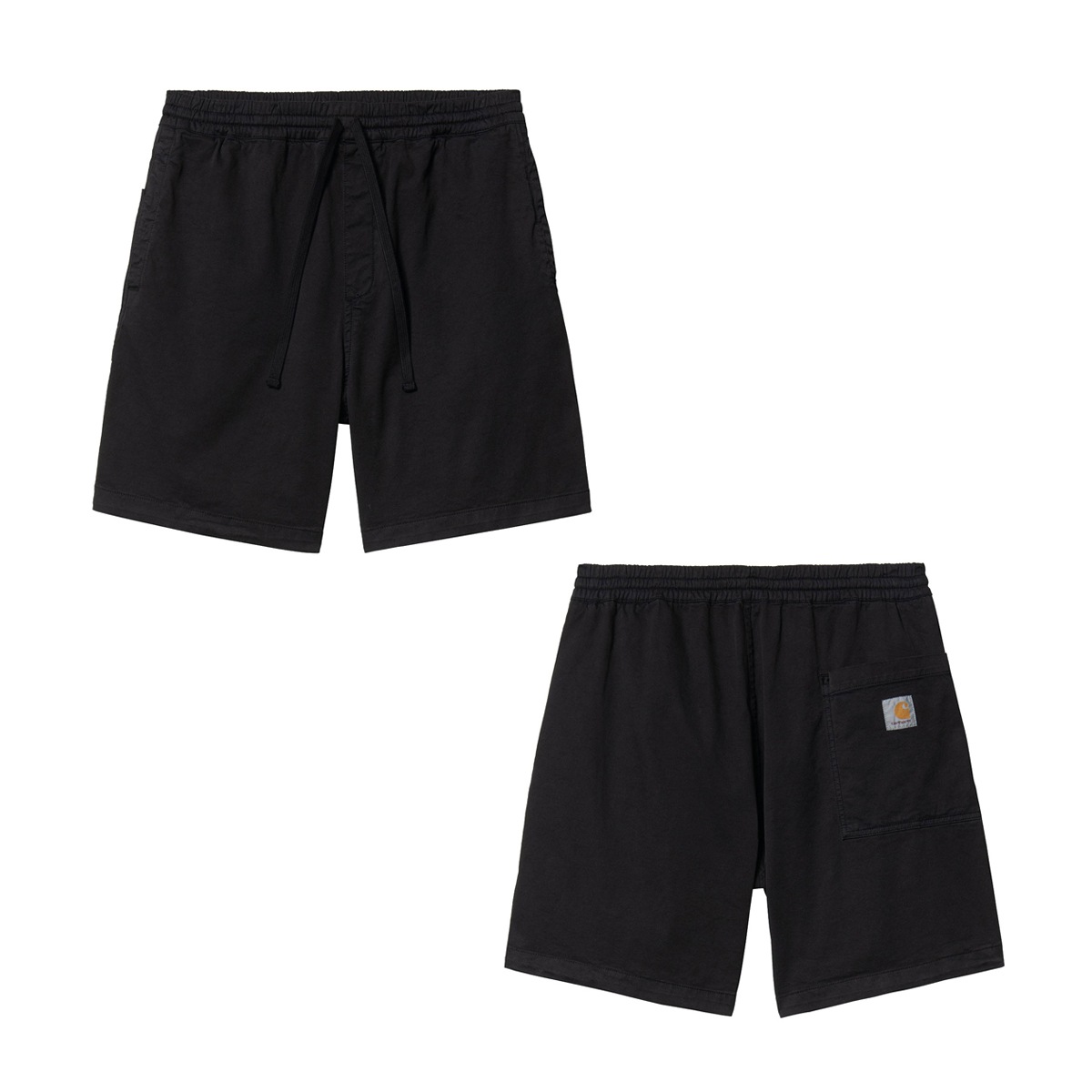 �����ϡ��� ���硼�ȥѥ�� ��� ������ CARHARTT WIP ���ȥ�å����硼�ȥѥ�� û�ѥ� �ܥȥॹ LAWTON STRETCH SHORT PANTS BLACK GARMENT DYED I026518 89GD AB0B B1C C2D D4E E13F