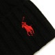 �ݥ� ���ե������ ��� ��ǥ����� �˥åȥ���å� ������ POLO RALPH LAUREN �����֥�˥å� �˥å�˹ �ӡ��ˡ� CLASSIC CABLE BEANIE PC0792 001 BLACK