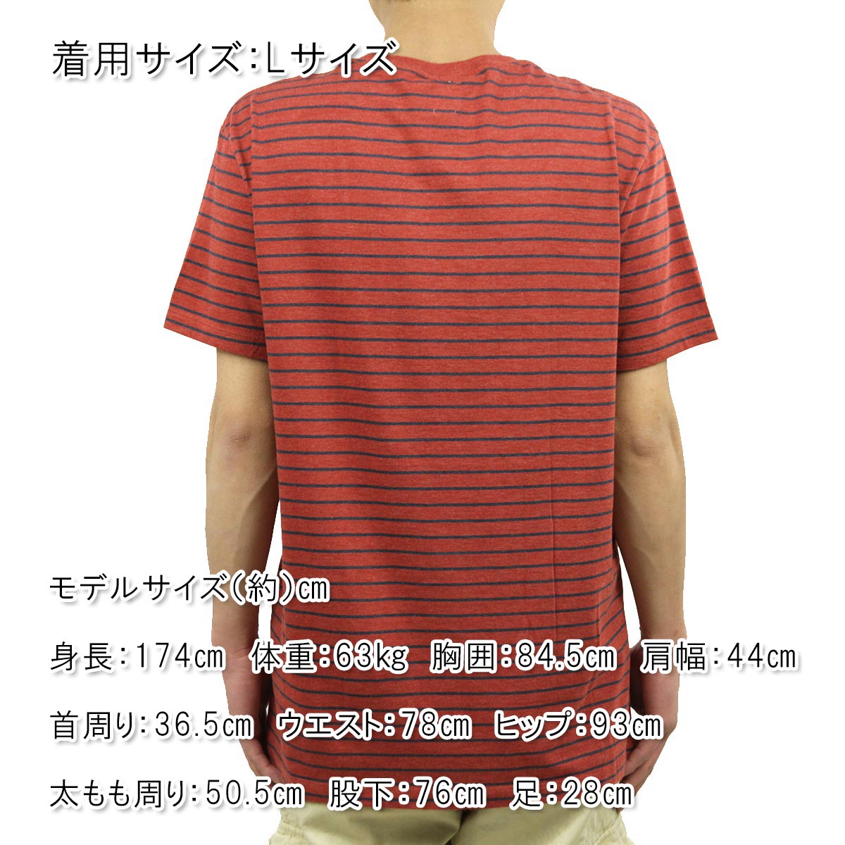 ���������롼 T����� ������ J.CREW ȾµT�����  HEATHERED POCKET TEE IN STRIPE ORANGE A38B B1C C1D D1E E10F