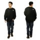 �Ρ����ե����� ��� �������å� ������ THE NORTH FACE ���롼�ͥå� ���� �ȥ졼�ʡ� �������� M ESSENTIAL RELAXED CREWNECK SWEATSHIRT TNF BLACK NF0A89ET JK3