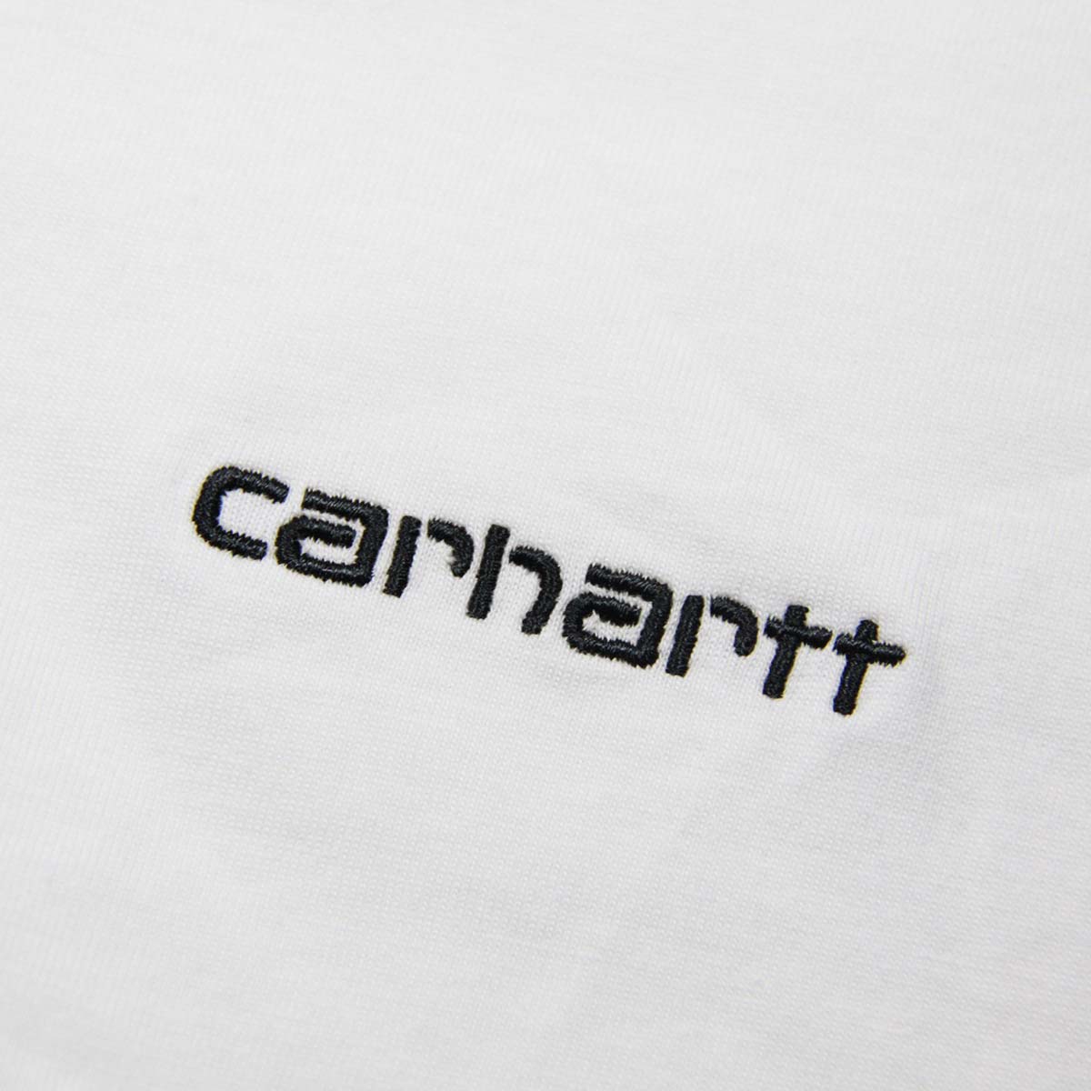 �����ϡ��� T����� ��� ��������Ź CARHARTT WIP ȾµT����� ����T����� SHORT SLEEVE SCRIPT EMBROIDERY T-SHIRT WHITE/BLACK I030435 00AXX AB0B B1C C1D D1E E01F