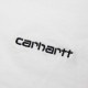 �����ϡ��� T����� ��� ��������Ź CARHARTT WIP ȾµT����� ����T����� SHORT SLEEVE SCRIPT EMBROIDERY T-SHIRT WHITE/BLACK I030435 00AXX AB0B B1C C1D D1E E01F
