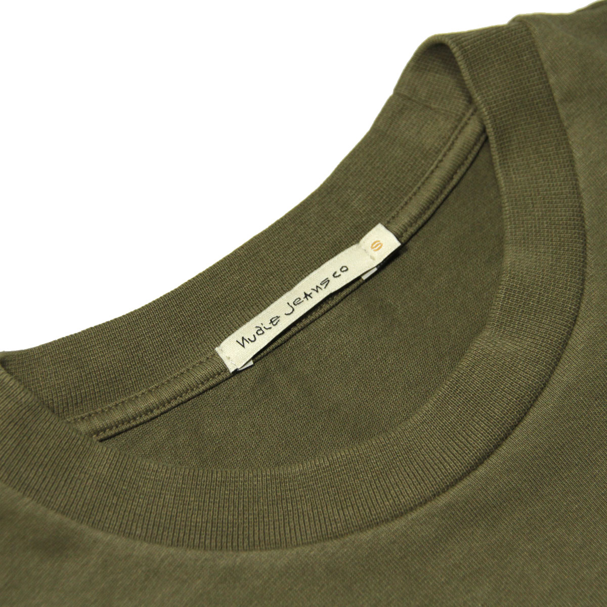 ̡ǥ T  Ź Nudie Jeans ĹµT ݥT ̵ RUDI HEAVY POCKET LONG SLEEVE TEE ARMY G06 131713 A62B B1C C1D D2E E08F