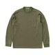 ̡ǥ T  Ź Nudie Jeans ĹµT ݥT ̵ RUDI HEAVY POCKET LONG SLEEVE TEE ARMY G06 131713 A62B B1C C1D D2E E08F