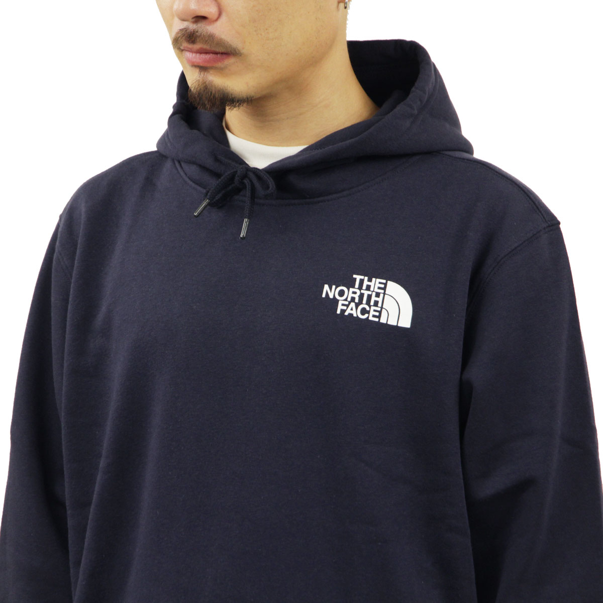 �Ρ����ե����� �ѡ����� ��� ������ THE NORTH FACE �ץ륪���С��ѡ����� �������� BOX NSE PULLOVER HOODIE NF0A4761 3N3 AVIATOR NAVY/TNF BLUE IC GEO PRINT A14B B1C C1D D5E E06F