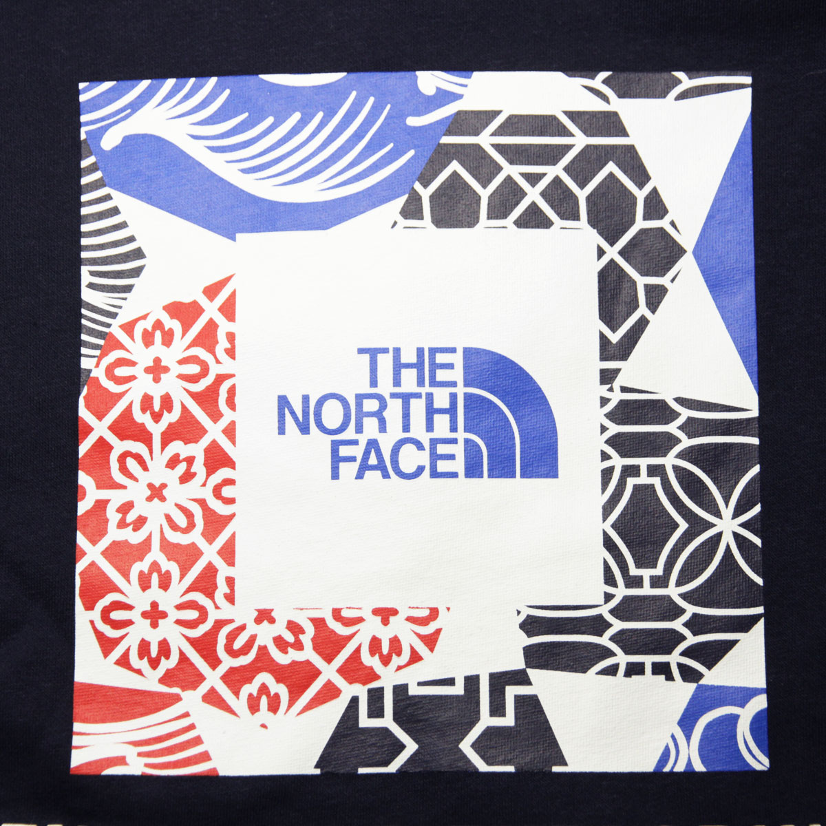 �Ρ����ե����� �ѡ����� ��� ������ THE NORTH FACE �ץ륪���С��ѡ����� �������� BOX NSE PULLOVER HOODIE NF0A4761 3N3 AVIATOR NAVY/TNF BLUE IC GEO PRINT A14B B1C C1D D5E E06F