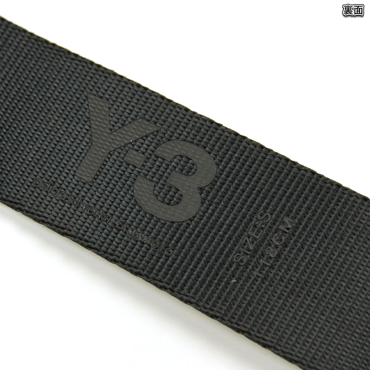 �磻���꡼ �٥�� ��� ������ Y-3 �٥�� �᥿��Хå��� �����ץ��� Y-3 CL L BELT GK2074 BLACK A51B B3C C3D D6E E13F
