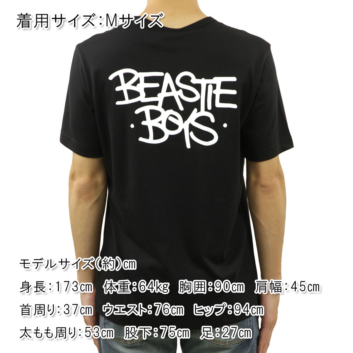 �����ԥ��� ��� ȾµT����� ������ CHAMPION �ӡ����ƥ����ܡ����� �Х��T����� CHAMPION X BEASTIE BOYS ATHLETIC JERSEY COMBED "BEASTIE BOYS" CREWNECK T-SHIRT 219282 KK001 NBK BLACK