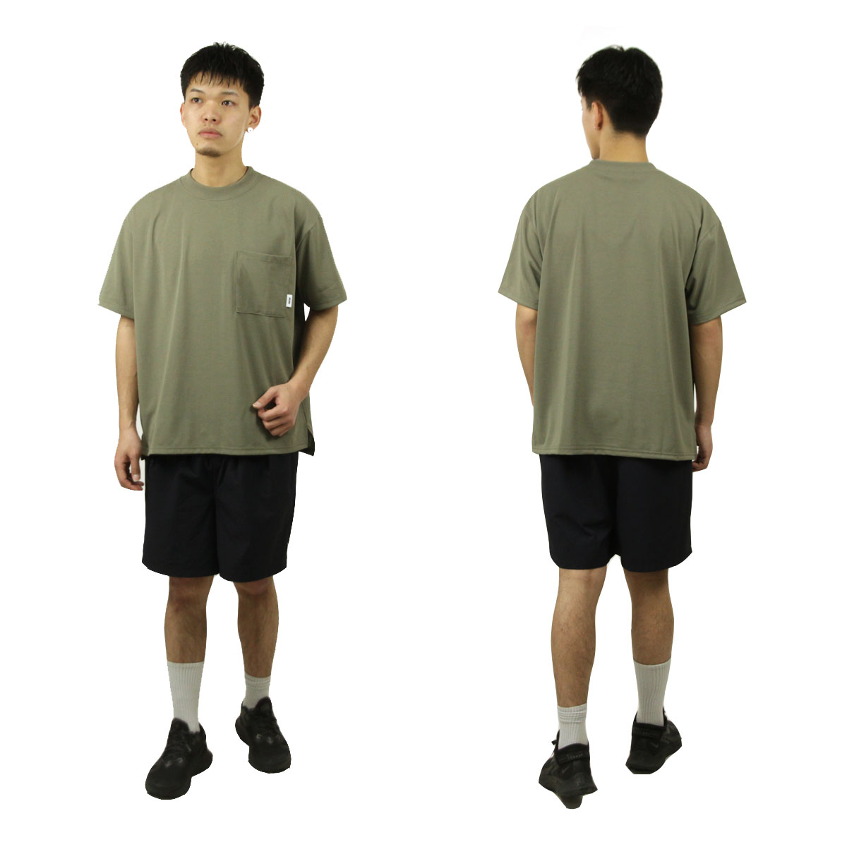 ��˥ե����� �����ȥɥ� ����������� ��� ȾµT����� ��������Ź UNFRM OUTDOOR STANDARD ���롼�ͥå� �ɥ饤 �ݥ�T TRY COOL HEAVY WEIGHT POCKET DRY T-SHIRT 8487-OL OLIVE AB9B B1C C1D D1E E08F