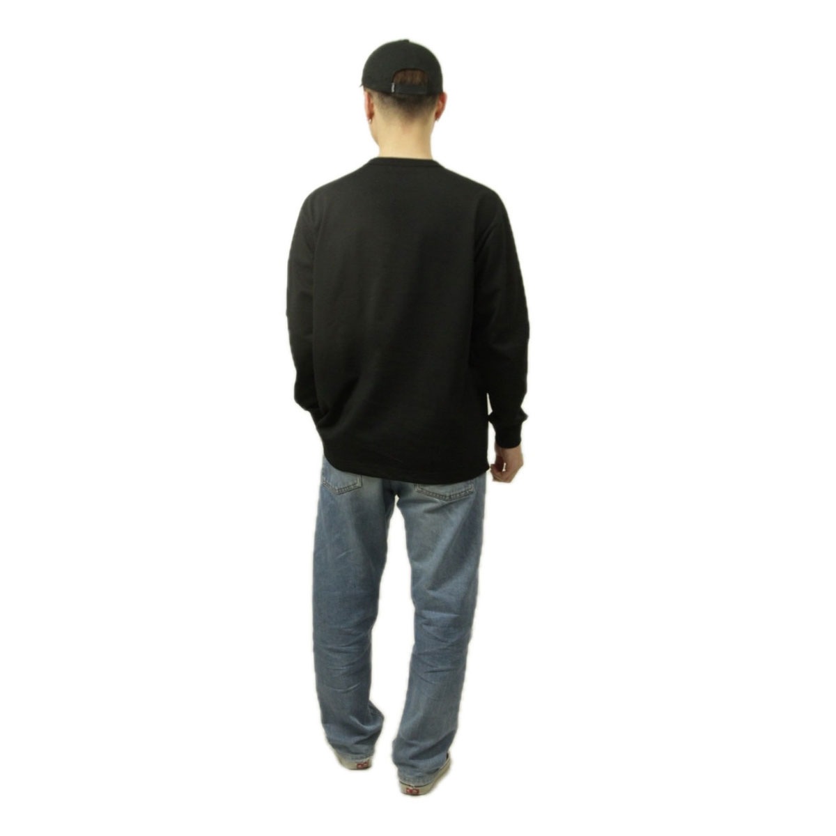 �ʥ� ��� ĹµT����� ��������Ź NANGA ���롼�ͥå� ���� ����T ECO HYBRID BOX LOGO LONG SLEEVE TEE NW2431-1E150 BLK BLACK A16B B1C C1D D2E E13F