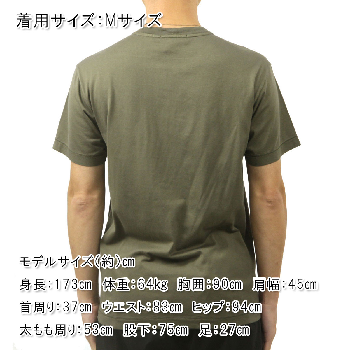 ���ȡ��󥢥����� ��� ȾµT����� ������ STONE ISLAND ���롼�ͥå� ���� T����� STONE ISLAND SHORT SLEEVE 60/2 COTTON JERSEY T-SHIRT K2S15 2100027 S0013 V0054 MILITARY GREEN