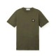 ���ȡ��󥢥����� ��� ȾµT����� ������ STONE ISLAND ���롼�ͥå� ���� T����� STONE ISLAND SHORT SLEEVE 60/2 COTTON JERSEY T-SHIRT K2S15 2100027 S0013 V0054 MILITARY GREEN
