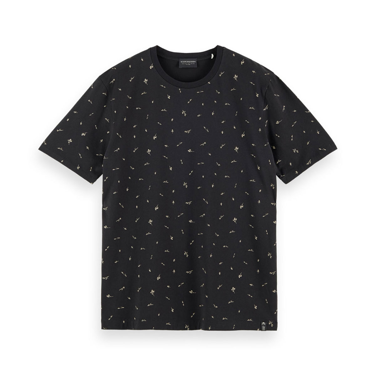 �����å�����ɥ����� T����� ��� ��������Ź SCOTCH��SODA ���롼�ͥå�ȾµT����� CLASSIC COTTON-ELASTANE CREWNECK T-SHIRT 160847 0217 34406 90 COMBO A A39B B1C C1D D1E E13F