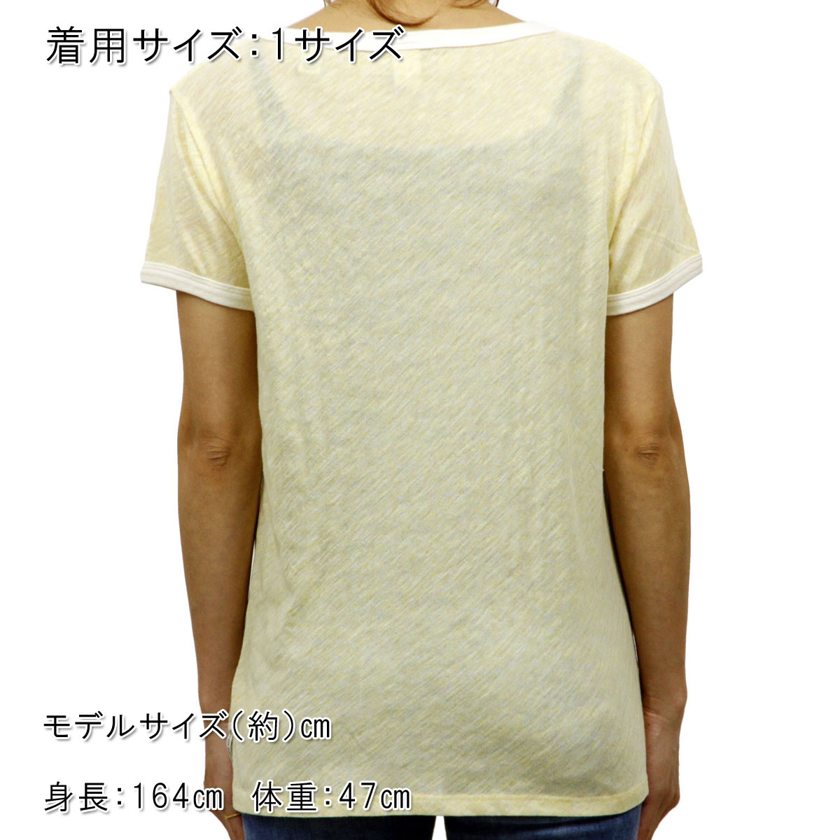 Maison Ringer メゾンスコッチ MAISON SCOTCH 正規販売店 レディース 半袖Tシャツ Vintage inspired ringer tee ...
