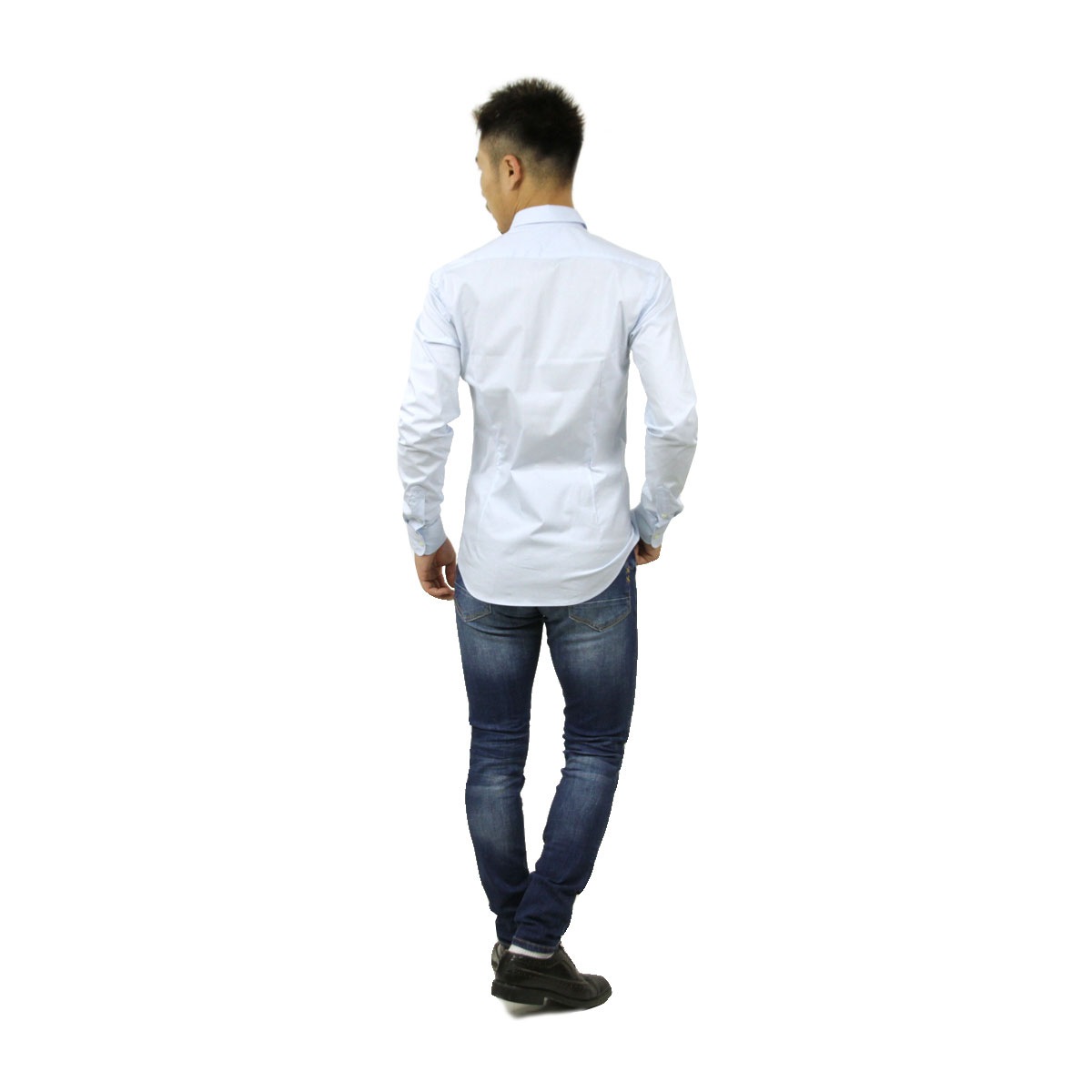 �����å�����ɥ����� ����� ��� ��������Ź SCOTCH��SODA �磻����� BASIC NOS CLASSIC LONGSLEEVE SHIRT IN CRISPY 132837 50 BLUE A39B B1C C1D D6E E07F