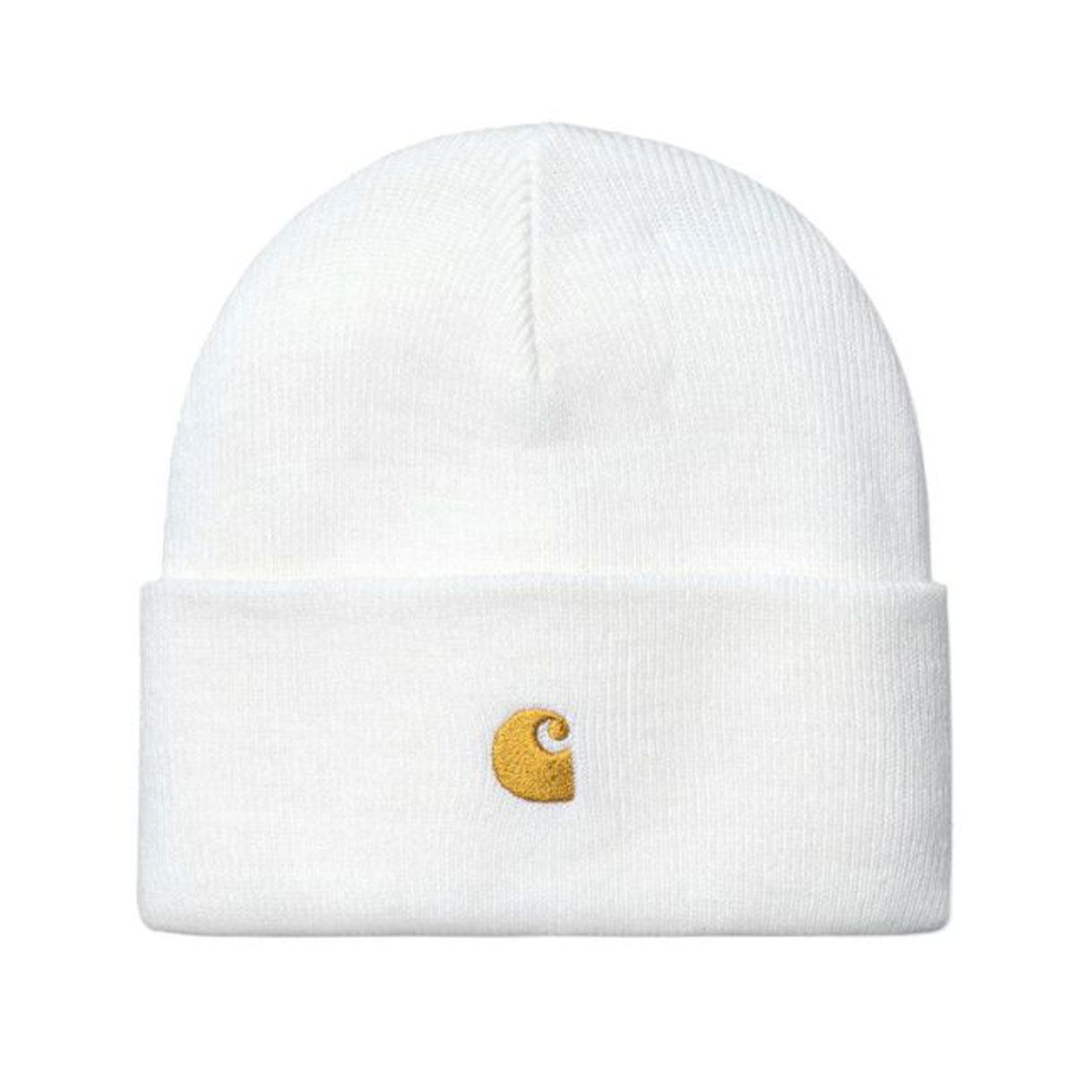 �����ϡ��� ��� ��ǥ����� �˥åȥ���å� ������ CARHARTT WORK IN PROGRESS ���� �ӡ��ˡ� �˥å�˹ ˹�� CHASE BEANIE WHITE/GOLD I026222 WH