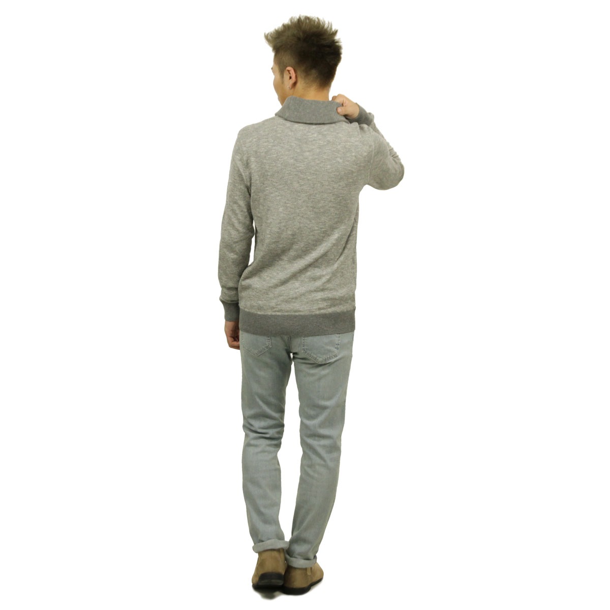 ����ꥫ�󥤡����� AMERICAN EAGLE ������ ��� ���硼�륹�����å� AE SHAWL SWEATER 1149-9762 GREY A04B B1C C1D D5E E02F