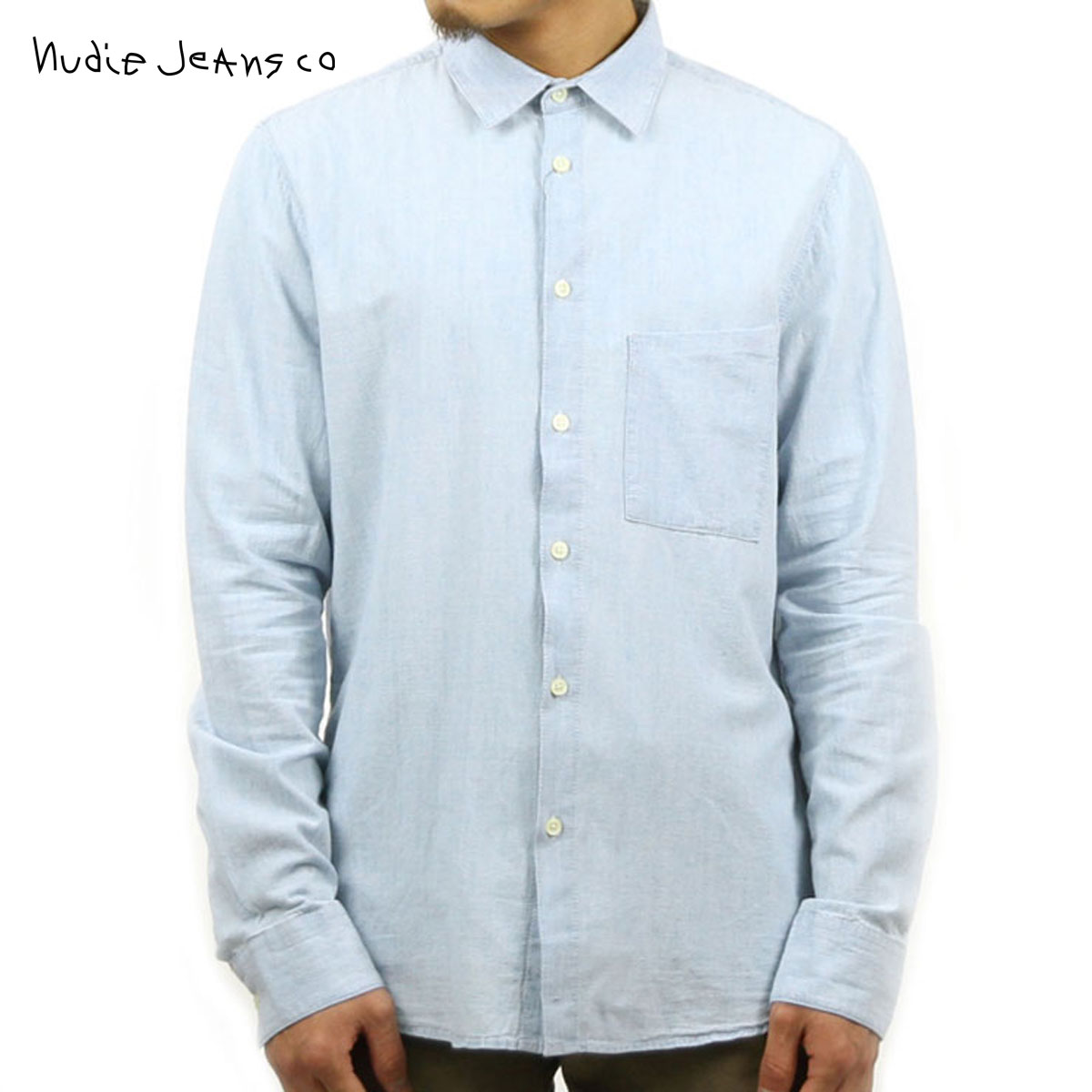 �̡��ǥ��������� ����� ��� ��������Ź Nudie Jeans Ĺµ�����  STANLEY SHIRT DENIM B26 140471 A62B B1C C1D D6E E07F