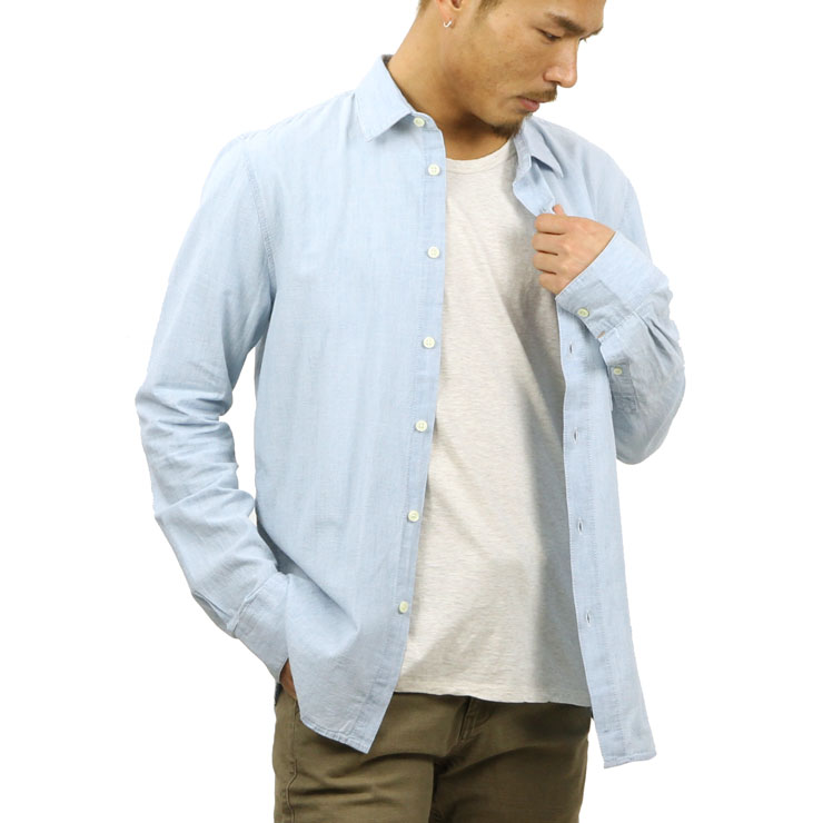 �̡��ǥ��������� ����� ��� ��������Ź Nudie Jeans Ĺµ�����  STANLEY SHIRT DENIM B26 140471 A62B B1C C1D D6E E07F
