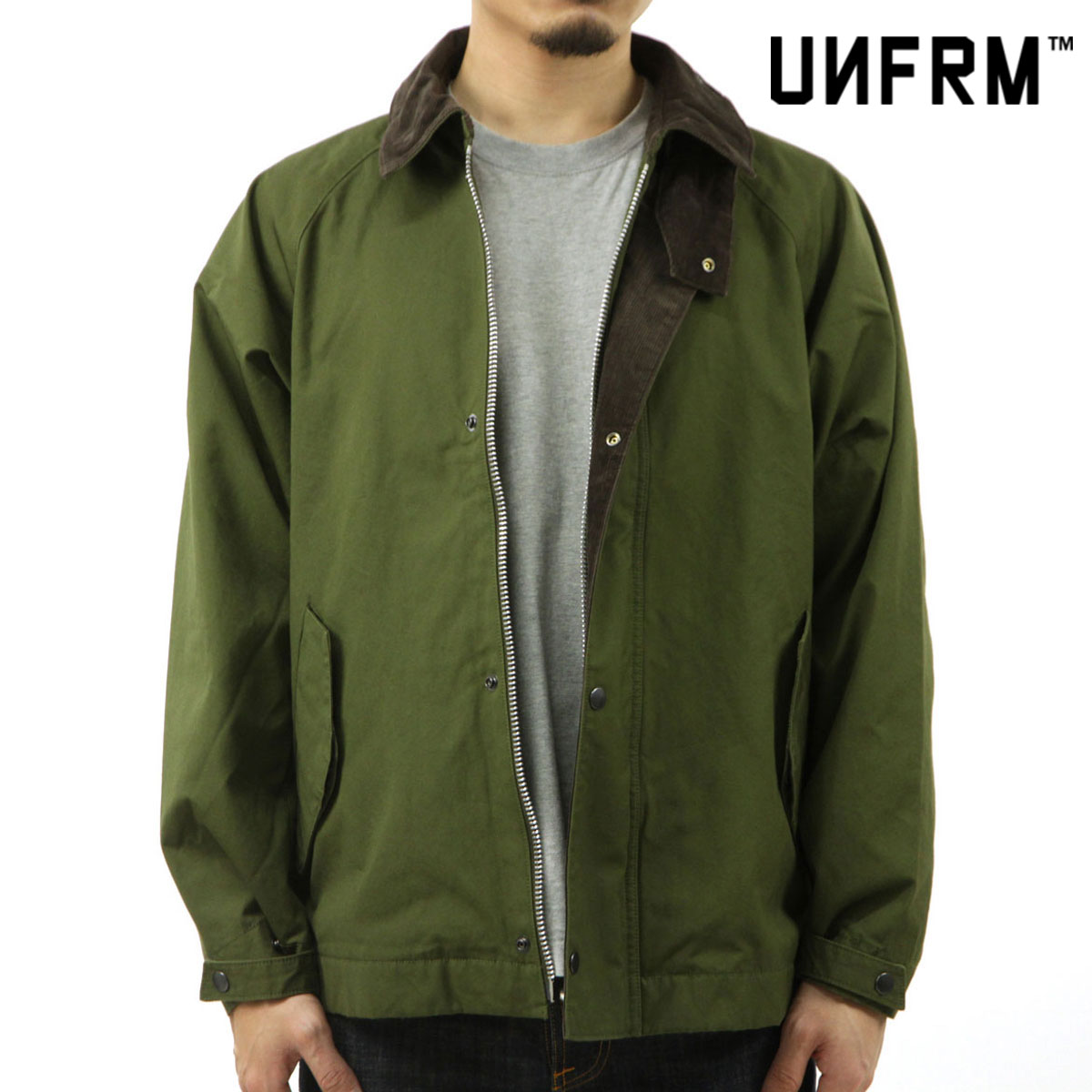 ��˥ե����� �����ȥɥ� ����������� ��� ������㥱�å� ��������Ź UNFRM OUTDOOR STANDARD �������� ���㥱�å� VENTILE SHORT JACKET AW-1136 OLIVE