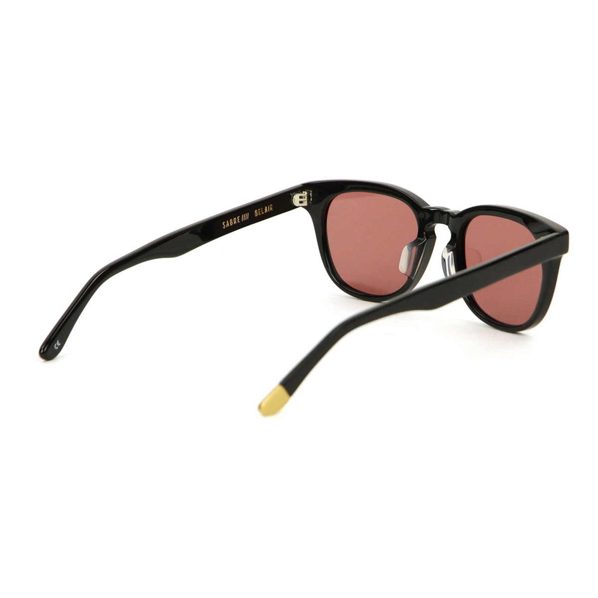 С SABRE Ź 󥰥饹 ᤬ BELAIR GLOSS BLACK FRAME MAROON LENS SUNGLASS SS7-501B-M-J A55B B3C C3D D1E E13F
