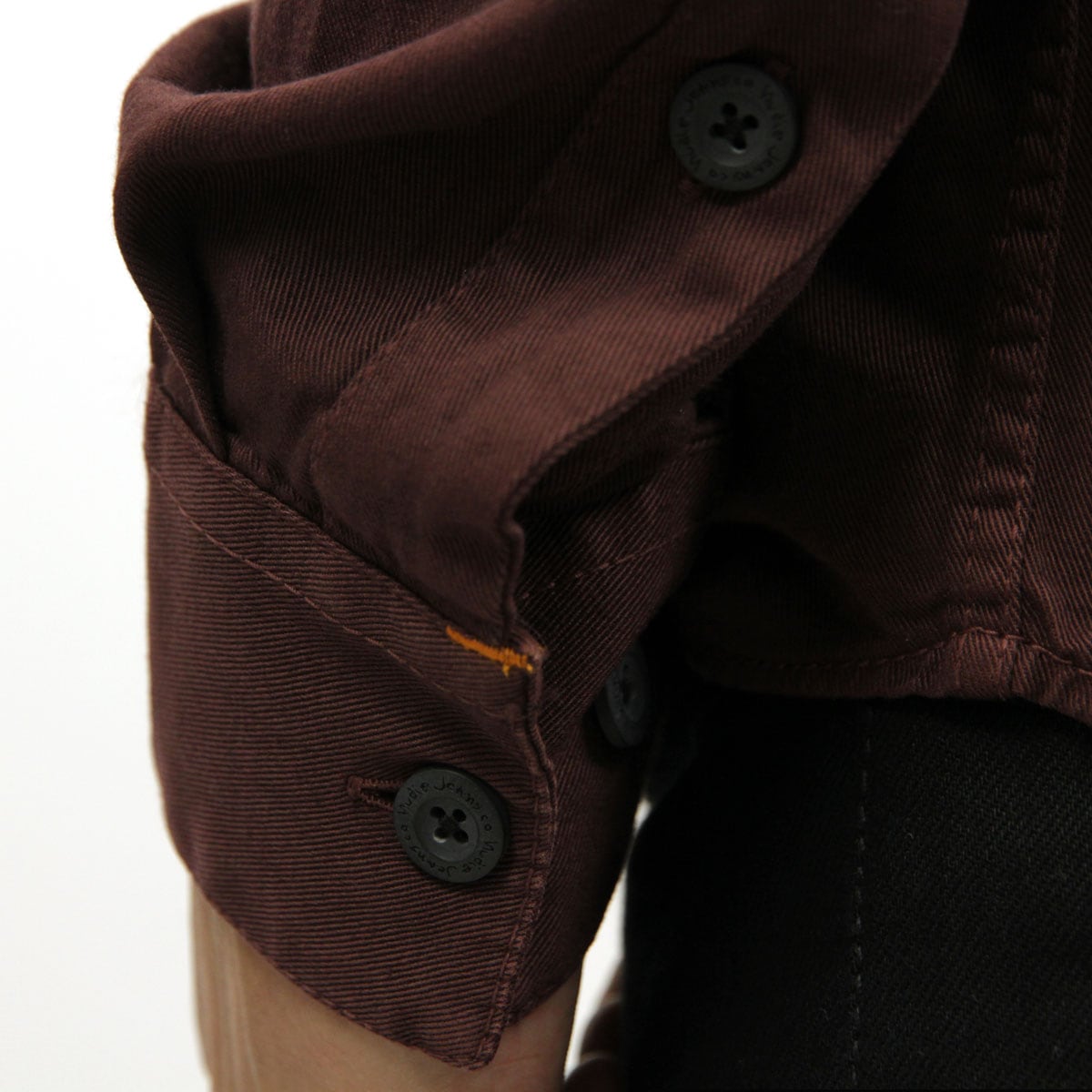 ̡ǥ   Ź Nudie Jeans Ĺµ   HENRY PIGMENT DYED SHIRT PLUM P03 140501 A62B B1C C1D D6E E11F