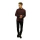 ̡ǥ   Ź Nudie Jeans Ĺµ   HENRY PIGMENT DYED SHIRT PLUM P03 140501 A62B B1C C1D D6E E11F