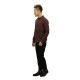 ̡ǥ   Ź Nudie Jeans Ĺµ   HENRY PIGMENT DYED SHIRT PLUM P03 140501 A62B B1C C1D D6E E11F
