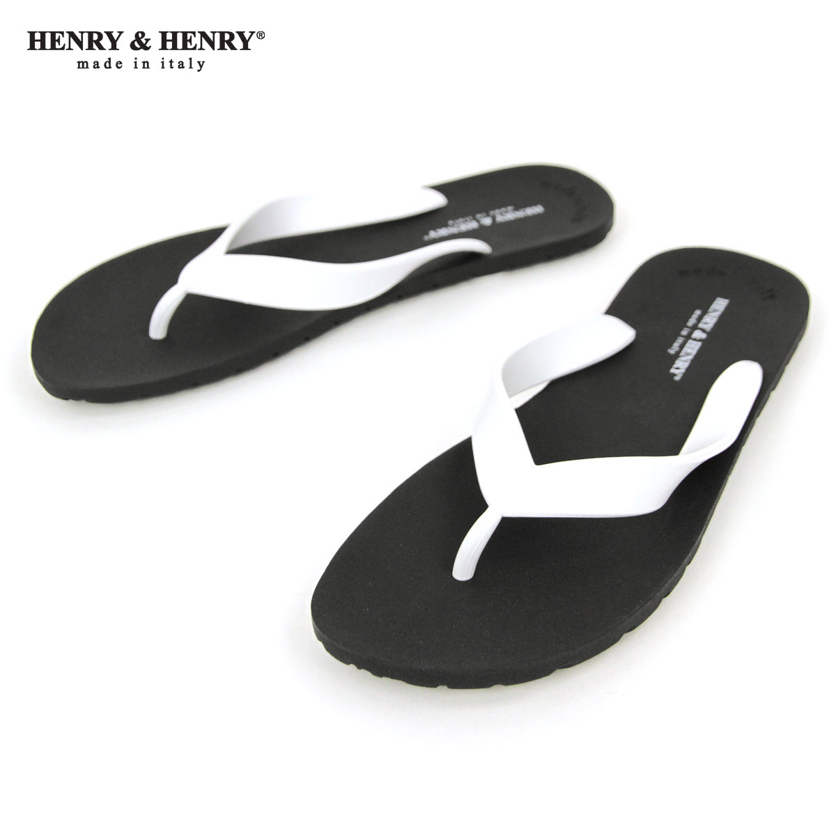 إ꡼ɥإ꡼ HENRYHENRY Ź  եåѡ FRIPPER SANDAL NERO/WHITE 31 A66B B3C C4D D3E E13F