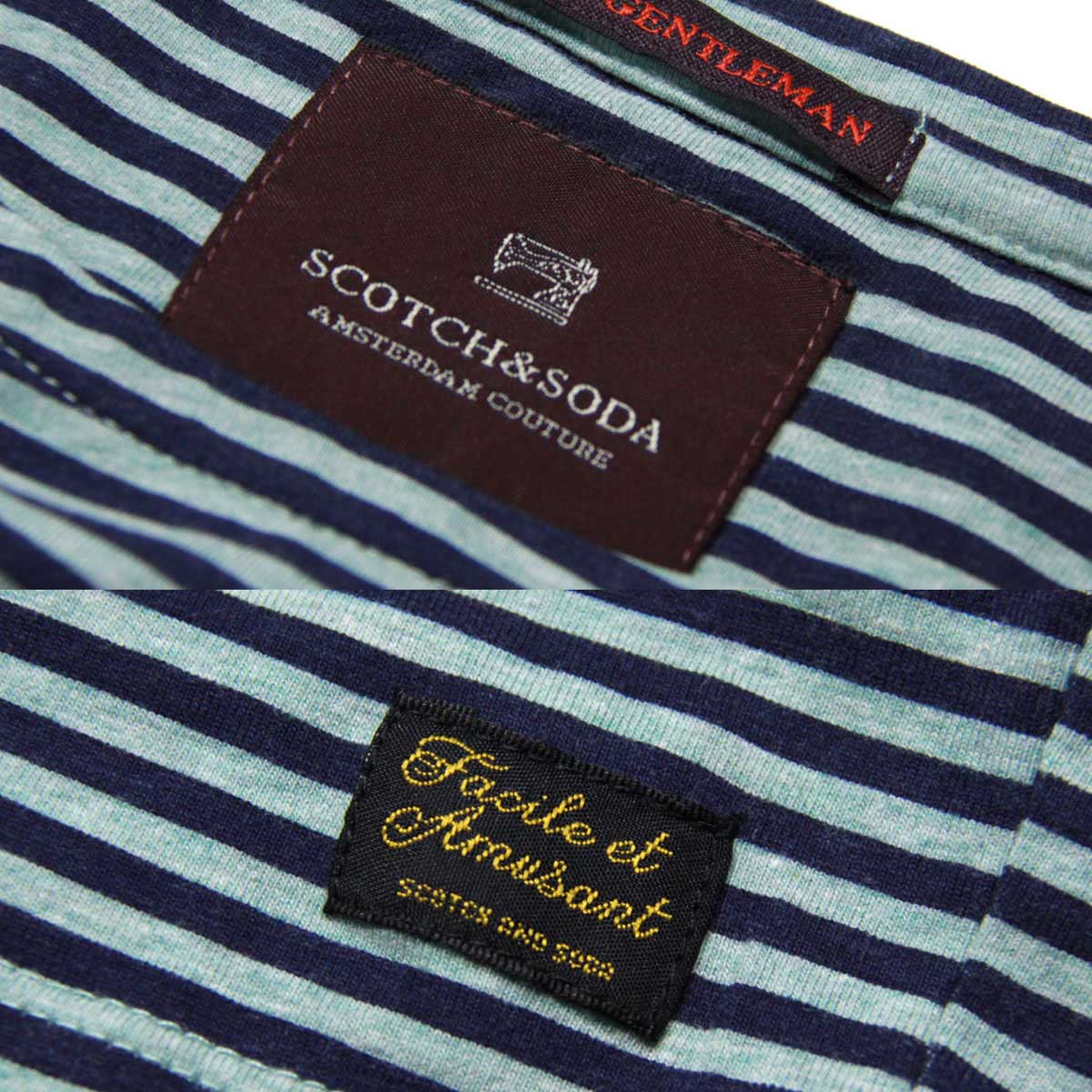 �����å�����ɥ����� ����T ��� ��������Ź SCOTCH��SODA ĹµT����� LONGSLEEVE BRETON BOAT TEE 5000