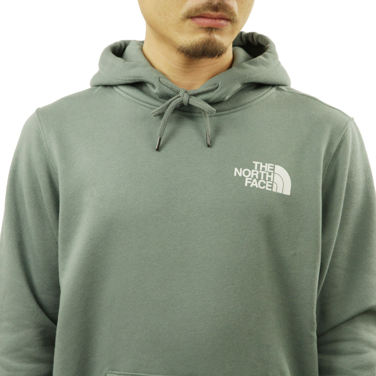 Ρե ѡ   THE NORTH FACE ץ륪Сѡ  BOX NSE PULLOVER HOODIE NF0A4761 HBS BALSAM GREEN A14B B1C C1D D5E E08F