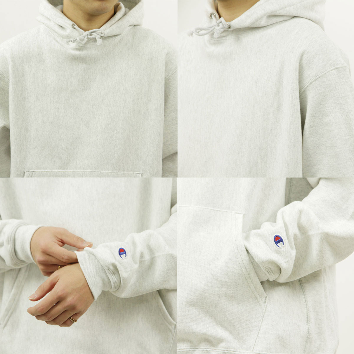 �����ԥ��� �ѡ����� ��� ������ CHAMPION ��С����������� �ץ륪���С��ѡ����� REVERSE WEAVE HEAVYWEIGHT 12oz PULLOVER HOODIE SWEAT SHIRT S1051 SILVER GREY AA4B B1C C1D D5E E02F
