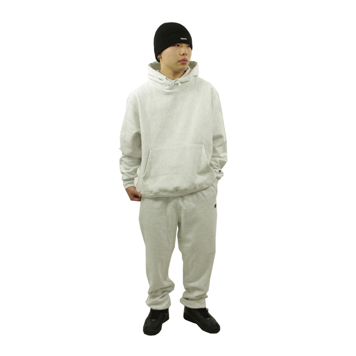 �����ԥ��� �ѡ����� ��� ������ CHAMPION ��С����������� �ץ륪���С��ѡ����� REVERSE WEAVE HEAVYWEIGHT 12oz PULLOVER HOODIE SWEAT SHIRT S1051 SILVER GREY AA4B B1C C1D D5E E02F