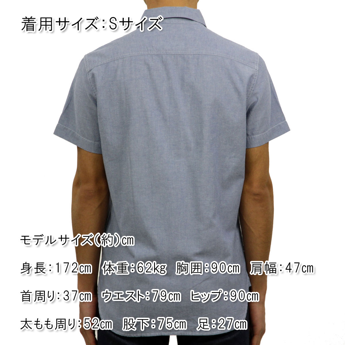 ����ꥫ�󥤡����� ����� ��� ������ AMERICAN EAGLE Ⱦµ�����  AE Chambray Short Sleeve Shirt 0154-8645 BLUE A04B B1C C1D D6E E07F