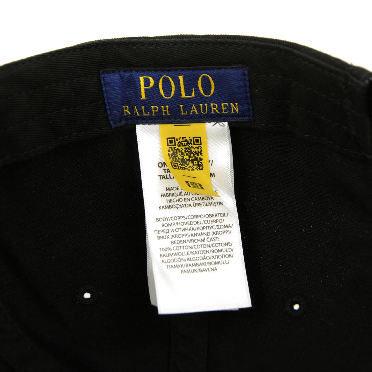 �ݥ� ���ե������ ��� ��ǥ����� ����å� ������ POLO RALPH LAUREN ˹�� ���� �ݥˡ� CLASSIC SPORTS BIG PONY CAP BLACK 710673584
