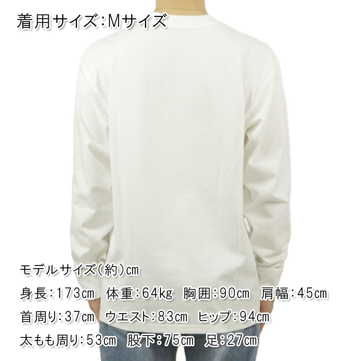 �����ϡ��� ��� ĹµT����� ������ CARHARTT WIP ���롼�ͥå� ���� ����T LONG SLEEVE AMERICAN SCRIPT T-SHIRT WHITE I029955 02XX AB0B B1C C1D D2E E01F