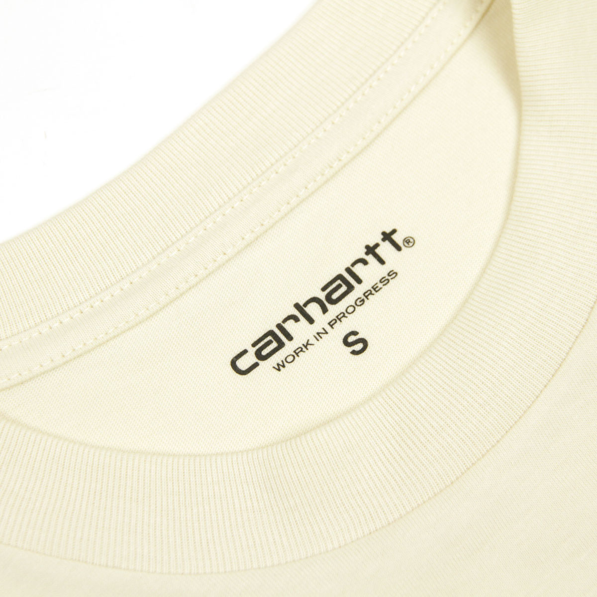 �����ϡ��� ��� ȾµT����� ������ CARHARTT WIP ���롼�ͥå� �롼���ե��å� SHORT SLEEVE RIVET SCRIPT LOOSE FIT T-SHIRT NATURAL I034396
