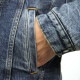 �̡��ǥ��������� �������� ��� ��������Ź Nudie Jeans ���㥱�å�  �ǥ˥ॸ�㥱�å� LENNY HEAVY USED DENIM JACKET 160568 B26 DENIM A62B B1C C1D D4E E06F