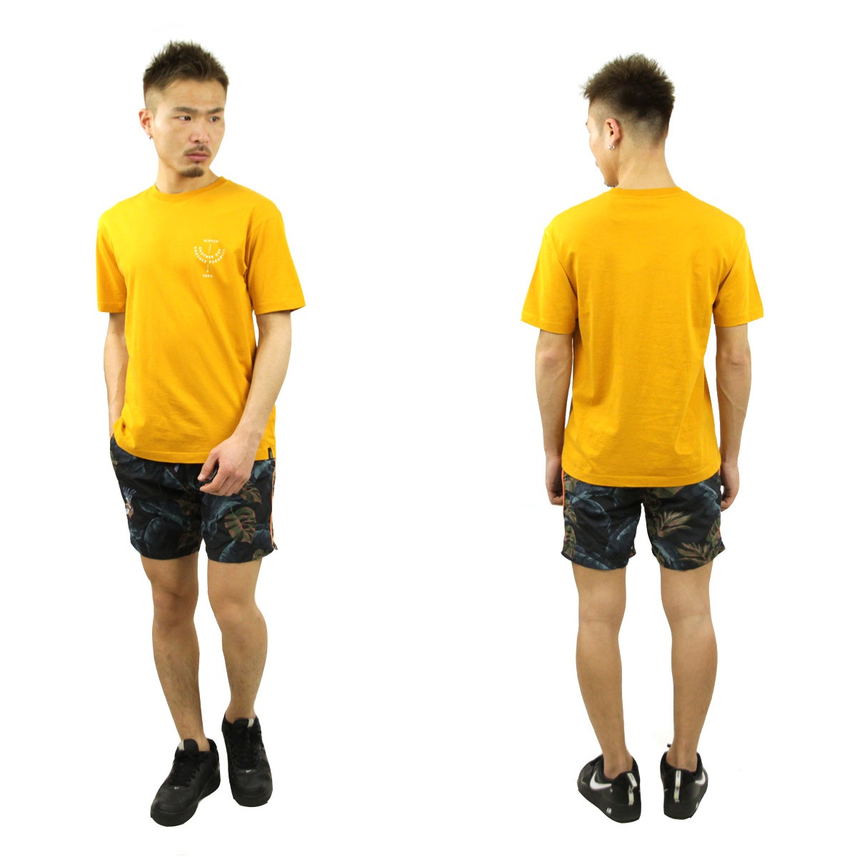 �����å�����ɥ����� T����� ��� ��������Ź SCOTCH��SODA ���롼�ͥå�ȾµT����� ORGANIC COTTON-JERSEY CHEST ARTWORK CREWNECK T-SHIRT 160848 0041 34407 24 RUST A39B B1C C1D D1E E10F