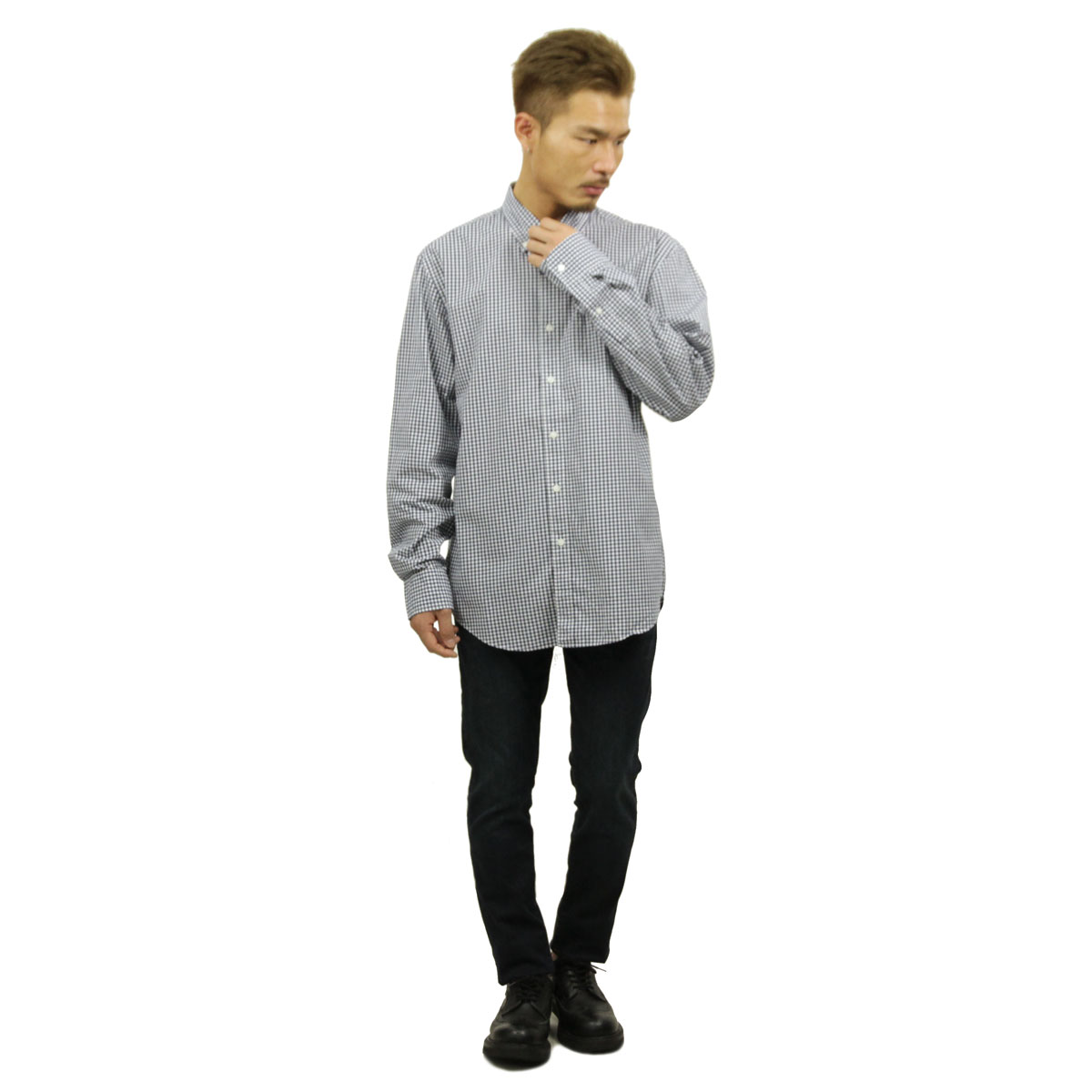 ���������롼 ����� ��� ������ J.CREW Ĺµ�����  WASHED SHIRT IN GINGHAM 24182 A38B B1C C1D D6E E00F