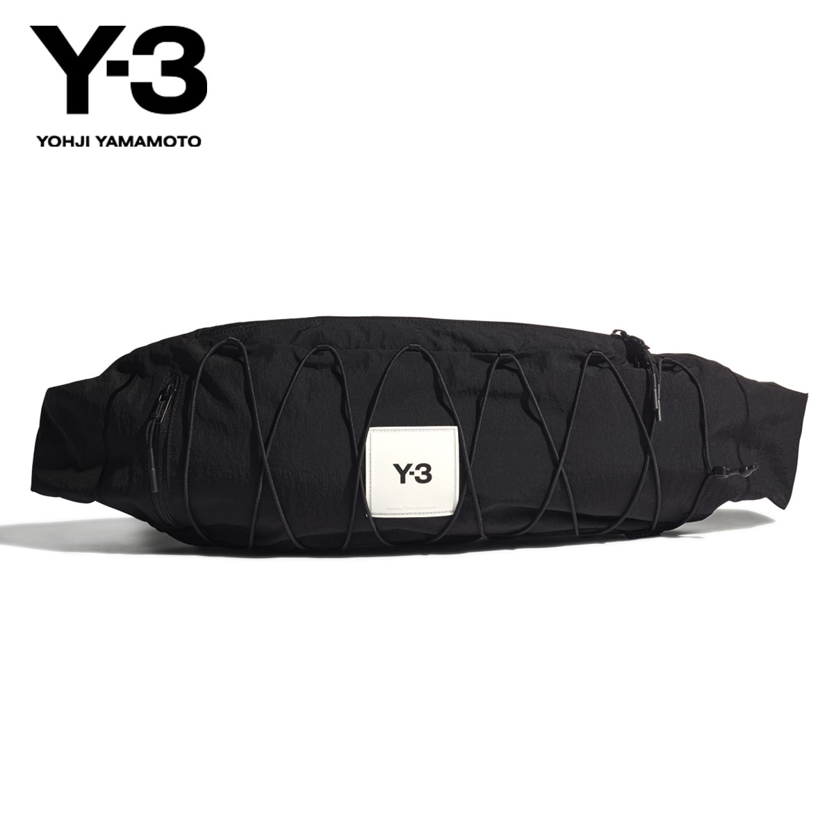 ☆未使用級☆ Y-3 adidas×Yohji Yamamoto ボディバッグ Y-3 ワイスリー ヨウジヤマモト adidas アディダス バッグ