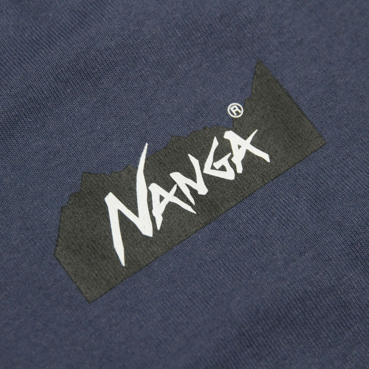 �ʥ� ��� ȾµT����� ��������Ź NANGA ���롼�ͥå� ���� ECO HYBRID MT LOGO TEE NW2211-1G208 NVY NAVY