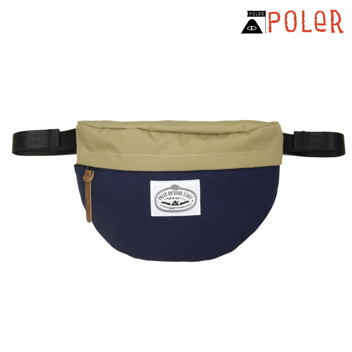 �ݡ��顼 ��� ��ǥ����� �������ȥݡ��� ��������Ź POLER �ܥǥ��Хå� ���Ф� MYSTERY WAIST POUCH DC 251MCV0127-BEG BEIGE/NAVY