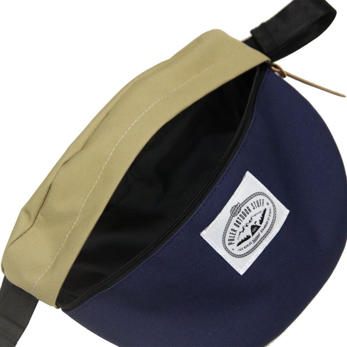 �ݡ��顼 ��� ��ǥ����� �������ȥݡ��� ��������Ź POLER �ܥǥ��Хå� ���Ф� MYSTERY WAIST POUCH DC 251MCV0127-BEG BEIGE/NAVY